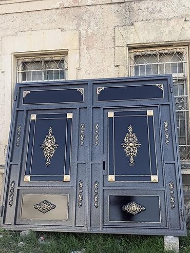 Təmir və tikinti: Yeni Dəmir Həyət darvazası, Yana açılan, 290 m, Mexaniki, Qapı ilə, Kredit var, Ödənişli quraşdırma, Ünvandan götürmə, Ödənişli çatdırılma, Rayonlara çatdırılma — 2