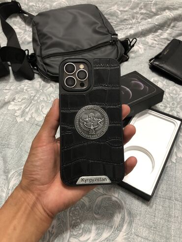 купить iphone 7 бу: IPhone 12 Pro Max, Колдонулган, 512 ГБ, Күмүш, Заряддоочу түзүлүш, Коргоочу айнек, Каптама, 80 %