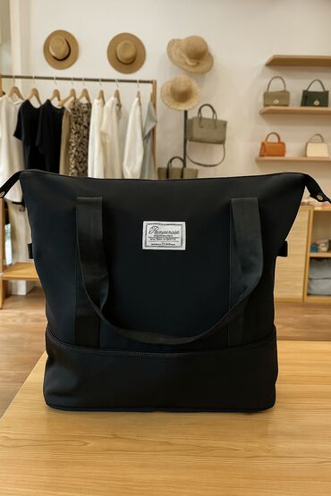 Шопперы: Сумка-шоппер с принтом парусника, плывущего по морю с видом на горы — 21