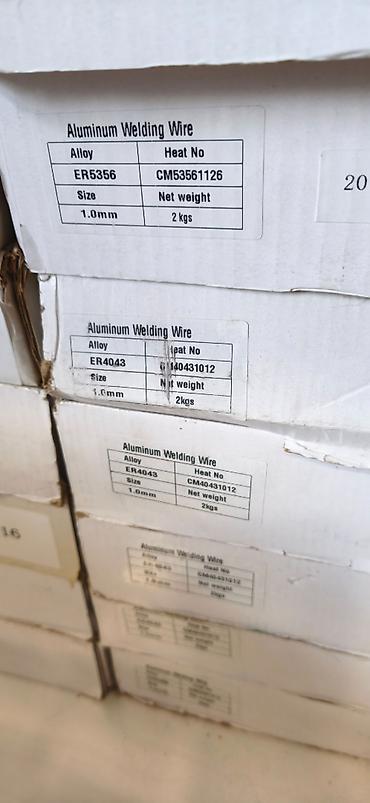 pol aparati: Aluminum Welding Wire – alüminium qaynaq teli - Alaşımlar: ER5356 və — 1