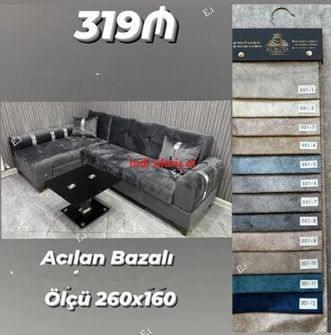 Divanlar: Künc divan, Yeni, Açılan, Bazalı