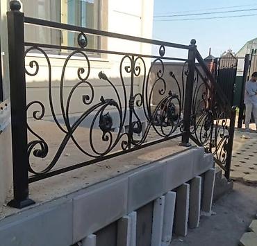 Изготовление перил: Изготовление перил Материал: Кованное железо, Наружные, Бесплатный замер — 29