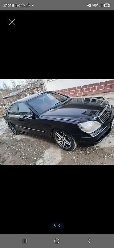 подушка двигателя мерс: Mercedes-Benz S-Class: 2001 г., 5 л, Автомат, Бензин, Седан — 3
