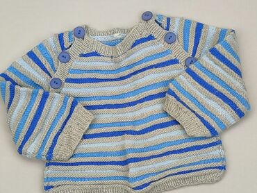 sweterki dziewczęce na drutach: Sweter, 6-9 m, stan - Zadowalający