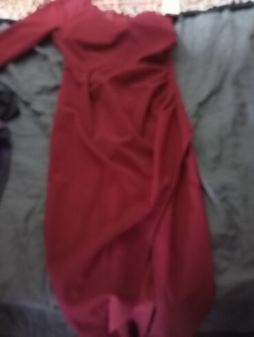 Haljine: A-Dress M (EU 38), bоја - Crna, Oversize, Kratkih rukava — 5