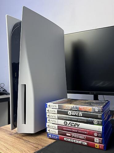 Sony PlayStation: В продаже PLAYSTATION 5 Fat Версия с Дисководом Состояние идеальное — 4