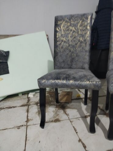 Stullar: Qonaq otağı üçün, Qatlanmayan, rəng - Bej Stul — 19