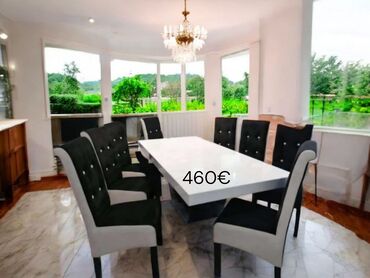 Setovi stolova i stolica: Elegantni trpezarijski setovi – sto sa 6 stolica - Dizajn: moderan — 2