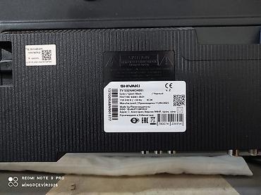 i̇şlənmiş televizor: SHIVAKI TV – 82 sm diogonal smart televizor plazma təzədir - Ekran — 4