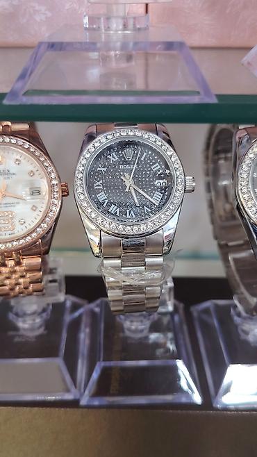 Aksesuarlar: Məhsul: Klassik üslubda kişi/qadın qol saatları (Rolex tərzində — 7