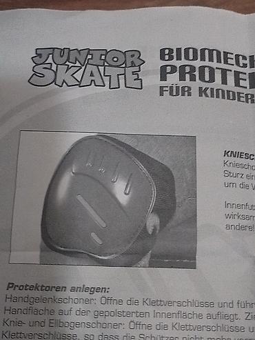 Oprema za klizanje: Komplet zaštitne opreme JUNIOR SKATE za decu - Sadržaj: 6 delova – — 13