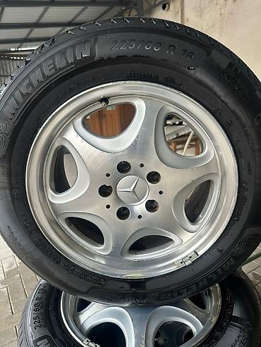 man 19 5: Летние шины Michelin с дисками 225/60 R 16, привезены из Японии — 3