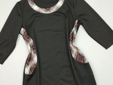 czarne bluzki na jedno ramie: Dress, 2XL (EU 44), condition - Very good