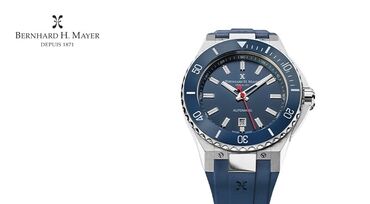 mi band 4 цена: Новый, Наручные часы, Bernhard Mayer, цвет - Синий