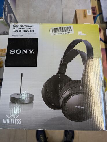 Наушники: Беспроводные наушники Sony MDR-RF811RK. Это беспроводная