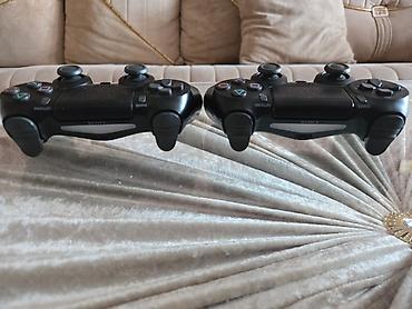 ps pultu: Ps 4 slim 1 tr.tam ela veziyyetde,iki arijinal pult.prasifkali icinde — 1