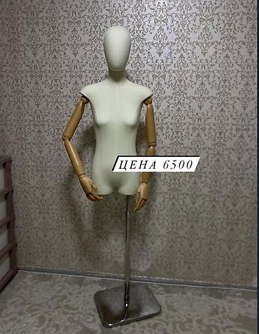 Манекены: Манекен женский портновский/витринный - Торс с абстрактной головой — 7