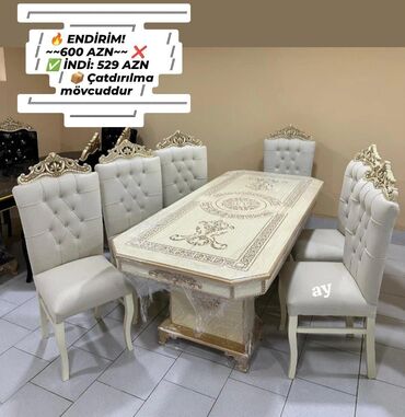 Табуретки: Masa desti sifarisle hazırlanır. ⚜️ İstehsaldan satiş, otağınıza