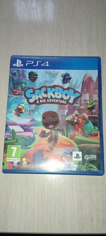 PS4 (Sony PlayStation 4): ДИСК SACKBOY В ХОРОШЕМ СОСТОЯНИИ❤️