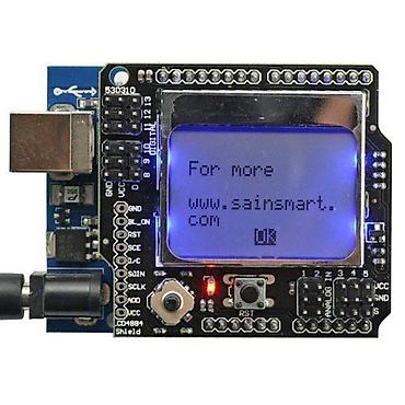 sade ekran sekilleri: Kateqoriya: Arduino və Dəstləri > Arduino Shield Məhsul: 5110 LCD — 2