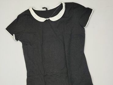 czarne t shirty guess: T-shirt, Cropp, S, stan - Dobry