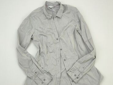 szara bluzki: Shirt, H&M, S (EU 36), condition - Very good