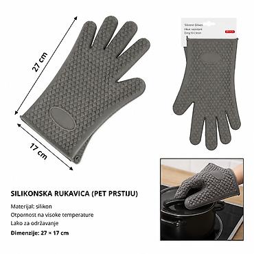 KMT Silikonske rukavice 5403770 - Materijal: silikon, otporan na
