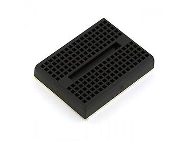 Ana platalar: Qara Mini Breadboard - 170 deşikli kompakt breadboard - Alt hissəsi — 1