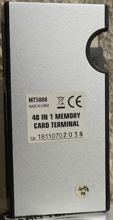 card reader: Media-Tech yaddaş kartı oxuyucusu Media-Tech MT5008 model 40-ı 1-ində — 2