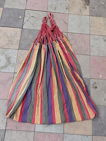 Продаю гамак б/у до 150 кг. Все крепления целые. 600 сом. Самовывоз at lalafo.kg Продаю гамак б/у до 150 кг. Все крепления целые. 600 сом. Самовывоз