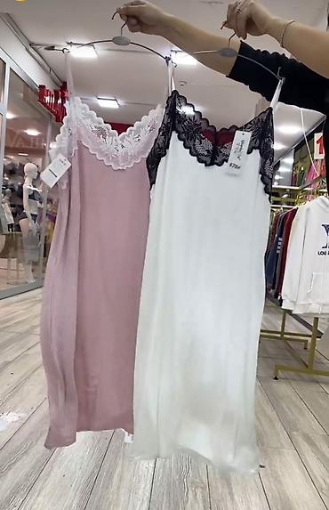 cool paltar: Qadınlar üçün zərif gecə köynəkləri və kombinasiyalar - Model — 1