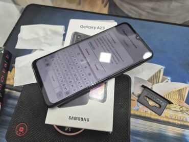 samsung s 20 ultra qiymeti: Samsung Galaxy A23, 64 GB, rəng - Qara, Sensor, Barmaq izi, İki sim kartlı