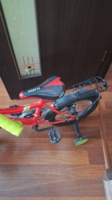 Yeni Dörd təkərli Uşaq velosipedi Start, 16", sürətlərin sayı: 1