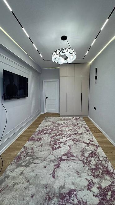 дрим хаус фламинго: 2 комнаты, 49 м², Асанбай мкр Элитка, 10 этаж, Дизайнерский ремонт — 2