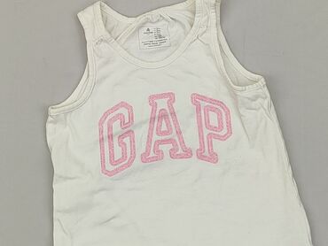 białe bluzki haftowane: Bluzka, GAP Kids, 2-3 lat, 92-98 cm, stan - Dobry