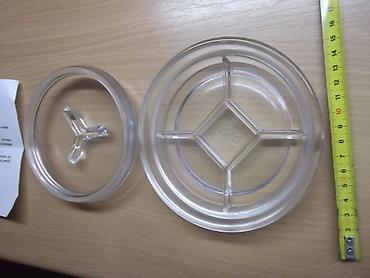 Ostali medicinski proizvodi: Stomatološke posude II Petri šolje Podeljene petri šolje Inox opal — 9