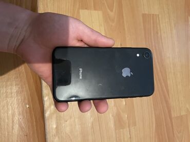 чехол iphone 6: IPhone Xr, Б/у, 64 ГБ, Черный, Защитное стекло, Чехол, 81 %