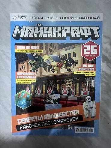 пыль: Журналы «Майнкрафт» (серия «Исследуй • Твори • Выживай»), выпуски за — 1