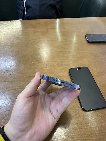 Apple iPhone: IPhone 13 Pro, Б/у, 256 ГБ, Голубой, Чехол, 85 % — 8