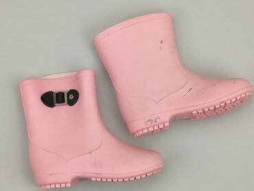 kombinezony zimowe dla dzieci 128: Rain boots, 19, condition - Fair