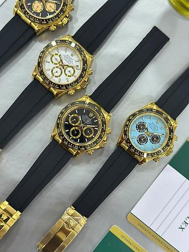 saat şəkilləri: Yeni, Qol saatı, Rolex, rəng - Qızılı — 5