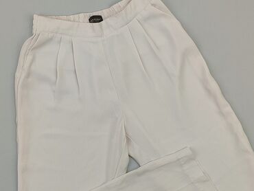 szorty damskie za kolano: Material trousers, XS (EU 34), condition - Very good