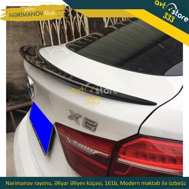 masalli masin bazari: BMW 2020 X6 F16 arxa spoiler . Nərimanov filialında müştərilərimiz