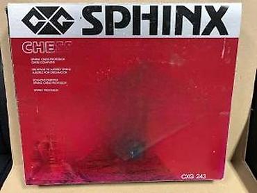 Druga oprema za računare i laptopove: SPHINX Chess Professor CXG 243 – elektronska šahovska tabla/računar - — 20