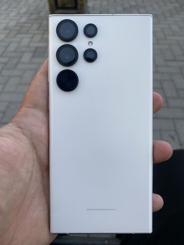 купить запчасти на телефон самсунг: Samsung Galaxy S23 Ultra, Б/у, 512 ГБ, цвет - Белый, В рассрочку, 1 SIM