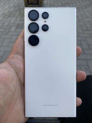 Samsung: Samsung Galaxy S23 Ultra, Б/у, 512 ГБ, цвет - Белый, 1 SIM, eSIM — 1