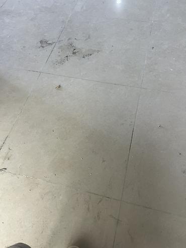 Kafel və bitirmə daşları: Təbii daş görkəmli döşəmə plitələri - Material: parlaq səthli, bej — 1