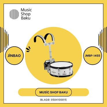 kanon musiqi aleti: Jinbao Marş Barabanı Model: JMBP-1455