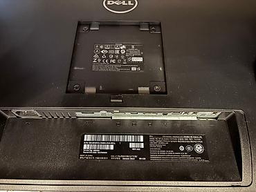 Monitorlar: Yüksək keyfiyyətli Dell P2415Q monitor. 4K (3840x2160) və IPS paneli — 4