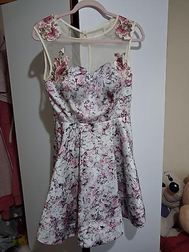 marc jacobs torbice: Ženska koktel/večernja haljina sa cvetnim printom Po: -pazuh 41cm — 1